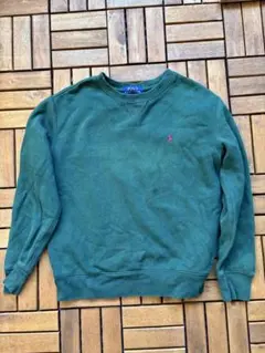 POLO Ralph Lauren ダークグリーン トレーナー 10-12歳