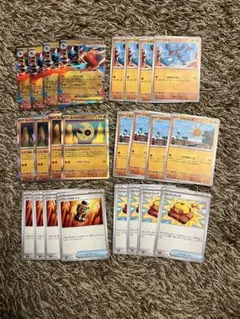 ポケモンカード　まとめ売り　メガルカリオex 進化　デッキパーツ