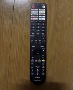 SHARP製テレビ用純正リモコン「GB402SA」のサムネイル