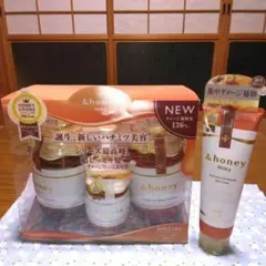 ①アンドハニーミルキープレシャスEXリペア限定ヘアミルクトリプルセット②パック