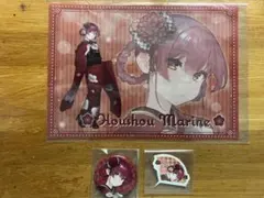 ホロライブ　おせち　がうる•ぐら　缶バッジ　ランチョンマット　ピック メルカリ
