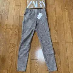 美品　ZARA ギンガムチェック パンツ