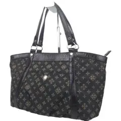 russet ラシット トートバッグ 肩掛け A4可 モノグラム パープル内装