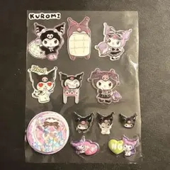 おすそ分け サンリオ クロミ ボンボンドロップ ぷくぷく 3D ウォーターシール