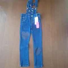Sister Jenni キッズ　デニムオーバーオール 130★新品
