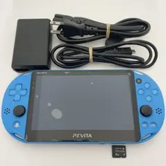 SONY PS Vita 本体 PCH-2000 アクア ブルー