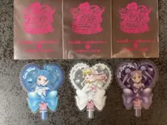 【3点】映画 キミとアイドルプリキュア　入場者特典 うちわ型クリアカード