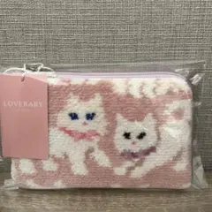 Loverary by FEILER モフモフネコチャン ハンカチ＋Sポーチ - メルカリ