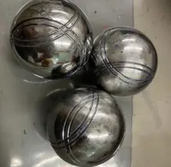 ペタンクボール ステンレス製 3個セット520g