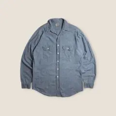 80年代 USA製 ファイブブラザー　シャンブレーシャツ　ビンテージ　GAP 80年代 USA製 ファイブブラザー シャンブレーシャツ ビンテージ GAP