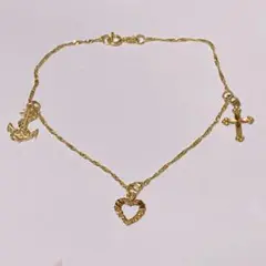 アクセサリー ブレスレット K18 ゴールド ジャンク 18金 2.4g - メルカリ