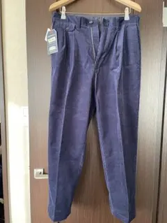 【再値下げ】【新品未使用】PHERROW'S コーデュロイ2タック9分丈ネイビー