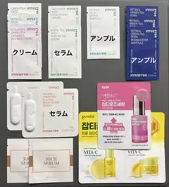韓国スキンケア サンプルセット 詰め合わせ　イニスフリー等