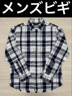 メンズビギ　長袖シャツ　羽織り　Lサイズ