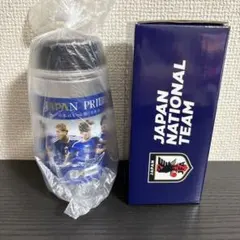 限定品 サッカー 日本代表 クリアボトル 350ml 目盛り付きアパホテル