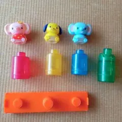 カラフル動物フィギュアセット