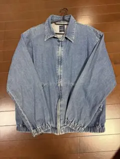 デニムジャケット ジッパー付き カジュアル