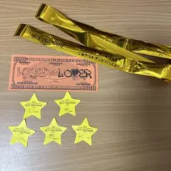 TXT ACT:PROMISE 銀テープ　ルザラバ札　星　落下物