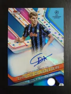세계 150장 한정 topps 샤를 드 케테라레 친필 사인 auto