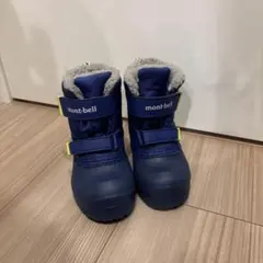 mont-bell 子ども用スノーブーツ 青