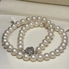 TASAKI あこや真珠 6.0-6.5 パール ネックレス 田崎真珠 タサキ - メルカリ
