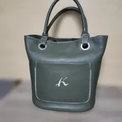 キタムラ　トートバック　牛革のサムネイル