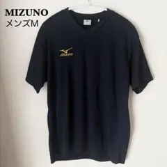 【新品未使用】MIZUNO ミズノ メンズM ネイビー VネックTシャツ