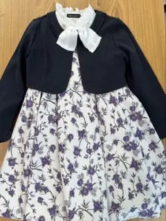 BeBe花柄フォーマルワンピース100cm