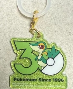 ポケモン　ポケチャーム30周年ロゴマスコット2 ツタージャ