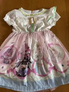 キュアキッス、キュアズキューン　ワンピース 半袖　120㎝