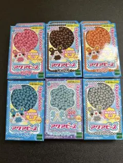 アクアビーズ 6色セット×400個入り