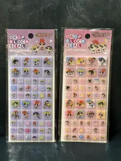 パワーパフガールズ タイルシール2枚セット