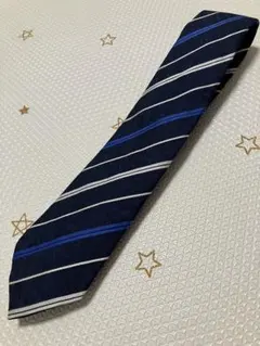 ⭐︎美品⭐︎ ネイビーレジメンタルタイ