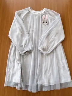 ズートピア　ジュディ　チュールワンピース