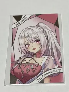 椎名唯華 R にじさんじ7th anniversary チェキ風カード　サイン