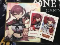 ホロライブ EXPO チェキ風カード メッセージ色紙 宝鐘マリン