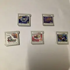 ニンテンドー3DSソフト 5本セット動作確認済み