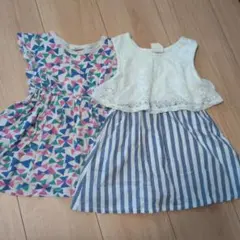 ピクニック　エフオーキッズ　ワンピース　ノースリーブ　Tシャツのサムネイル