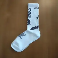 ホワイトロゴソックス　24cm