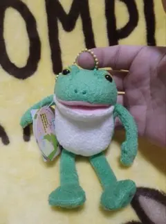 おとぼけケロピョン　ふんわり　ぬいぐるみキーホルダー