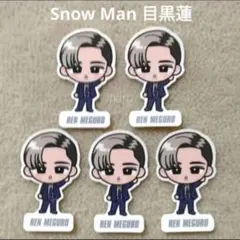 Snow Man 目黒蓮 ブラザービート 特典 すのチルステッカーシール 5枚⑥