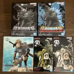 激レア/新品未使用】ゴジラvsキングギドラ ジグソークロック 大幅