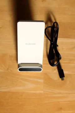 ELECOM　ワイヤレス充電器　Ｗ－ＱＳ０９　作動良好品