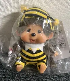 【完売品】モンチッチ 顔でかSSキーチェーン ミツバチ