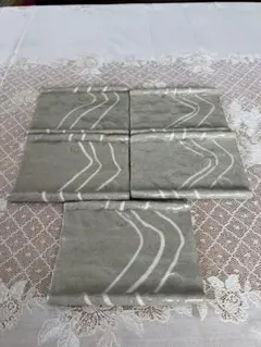 未使用／銘々皿　菓子皿5枚セット　焼き物