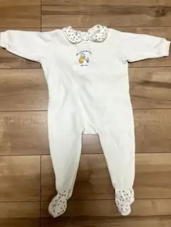 くまのプーさんフリースロンパース 70