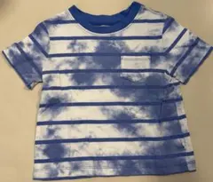 GAP ベビー 半袖Tシャツ 90cm ブルーボーダーのサムネイル