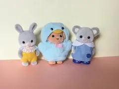 シルバニア わたウサギの赤ちゃん トイプードルの赤ちゃん コアラの赤ちゃん