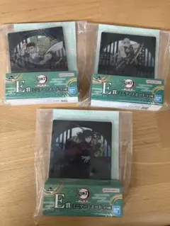 一番くじ　鬼滅の刃　E賞　ミニアートボード3種セット　悲鳴嶼　宇髄　冨岡