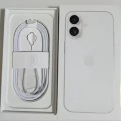 iPhone16 空箱 ホワイト